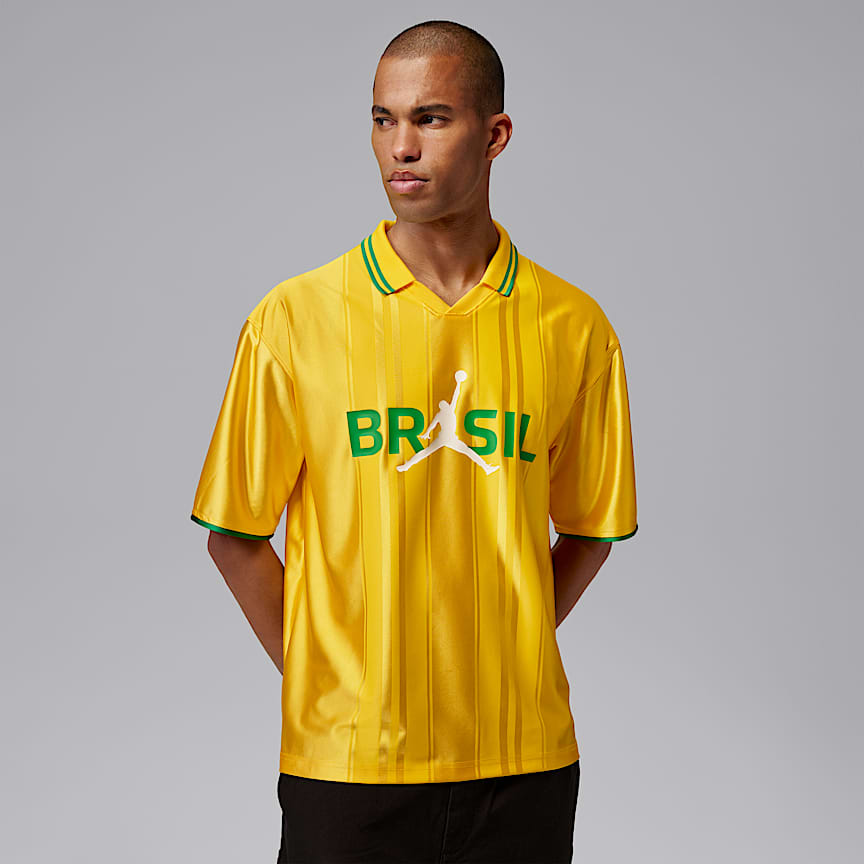 Brazil 2026 Match Away Men's Jordan Aero-FIT Football Authentic